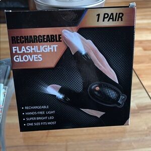 Rechargeable Flashlight Gloves